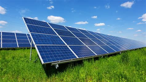 panneaux solaires .